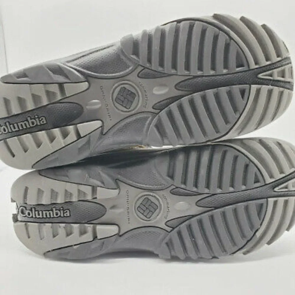 Columbia Youth Omni Grip Yellow‎ Gray Hiking Shoes